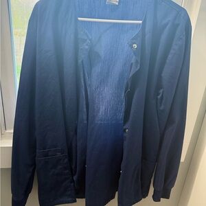 Blue Long Sleeve Tee Top